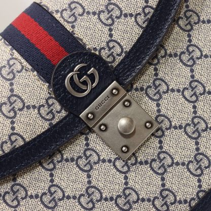 Gucci square retro canvas tote bag - Image 4