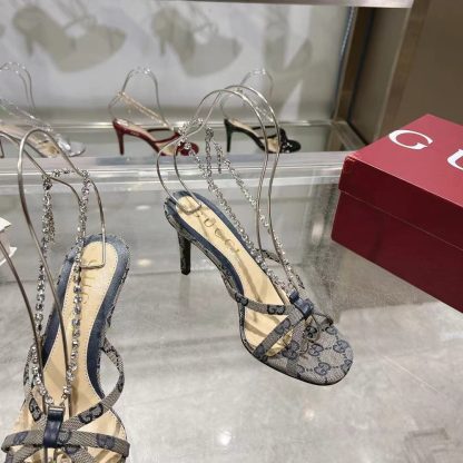 Gucci classic women's high heel sandals - Image 4