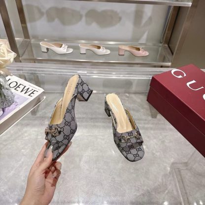 Gucci classic women's high heel sandals - Image 4