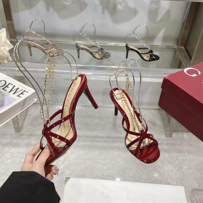Gucci classic women's high heel sandals - Image 3