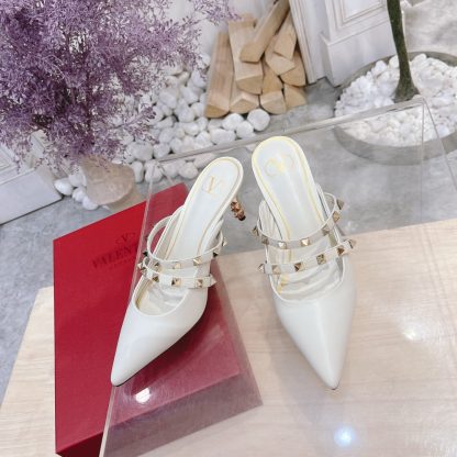 VALENTINO pointed toe studded element fashionable sandals high heels - Image 4