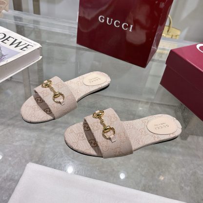 Gucci Horsebit Women's Beach Sandals - Image 4