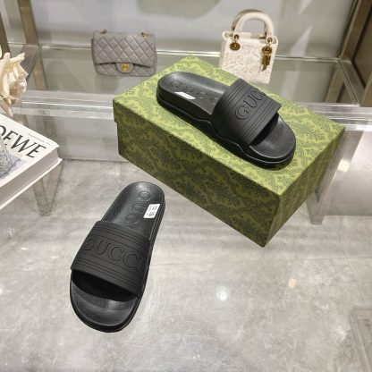 Gucci Good Game Slipper Sandals for Men and Women - Image 4