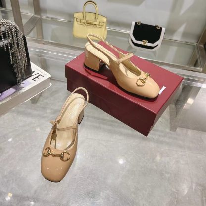 Gucci Women's Horsebit Closed Toe Sandals - Image 4