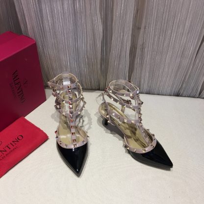 VALENTINO exquisite luxurious studded high heels - Image 4