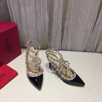 VALENTINO exquisite luxurious studded high heels - Image 4