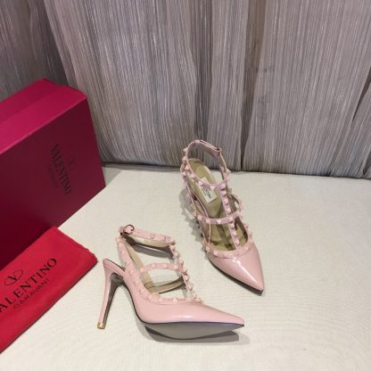 VALENTINO exquisite luxurious studded high heels - Image 4