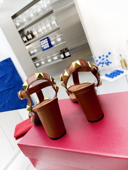 VALENTINO Studded Sandals High Heels - Image 4