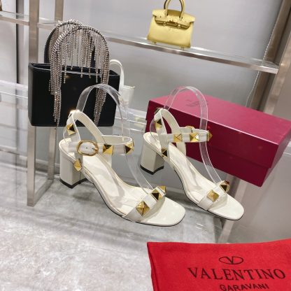 VALENTINO Studded Sandals High Heels - Image 4