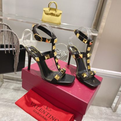 VALENTINO Studded Sandals High Heels - Image 5