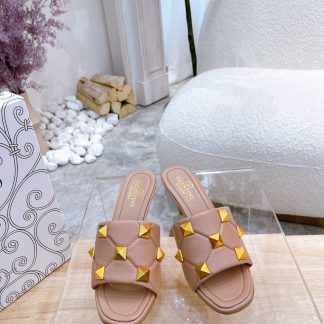 VALENTINO Rivet element luxury sandals high heels