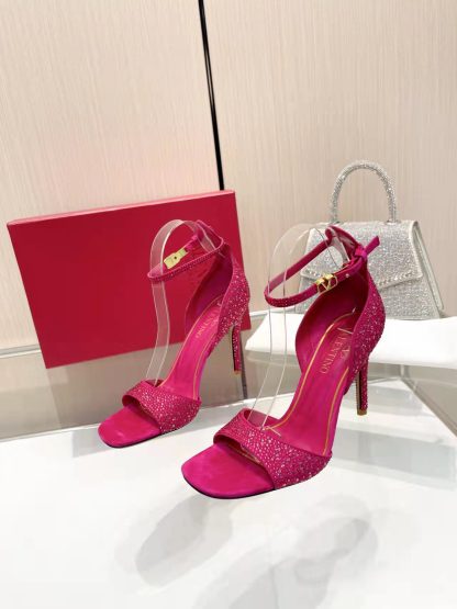 VALENTINO diamond-embellished high heels - Image 4