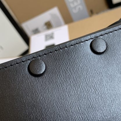 Gucci black horsebit bag - Image 4