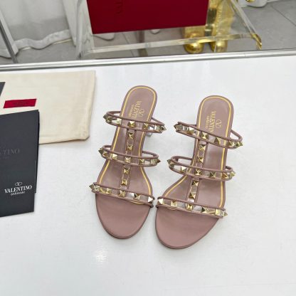VALENTINO Transparent Heel Film Sandals High Heels - Image 4