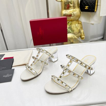 VALENTINO Transparent Heeled Sandals - Image 4