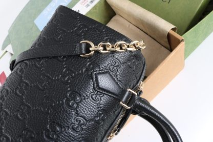 Gucci black printed pillow bag - Image 4