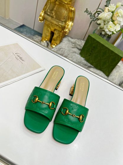 Gucci mid-heel slippers - Image 5