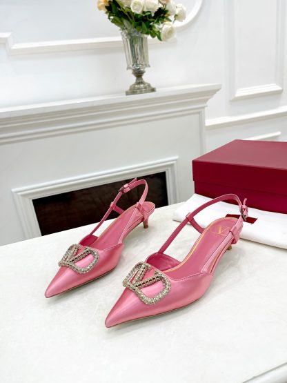 VALENTINO Elegant Style Temperament High Heels - Image 4