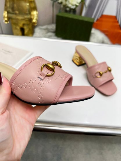 Gucci mid-heel slippers - Image 5