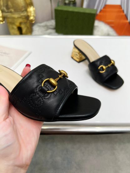 Gucci mid-heel slippers - Image 3