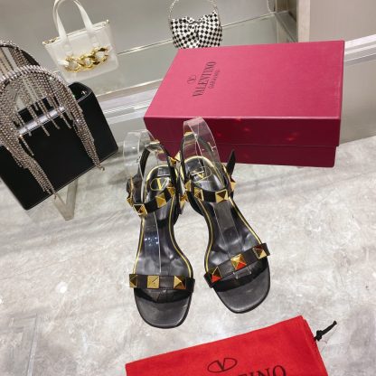 VALENTINO rivet sandals high heels - Image 4