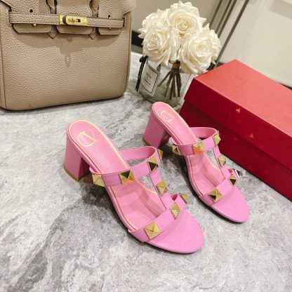 VALENTINO rivet sandals high heels - Image 4