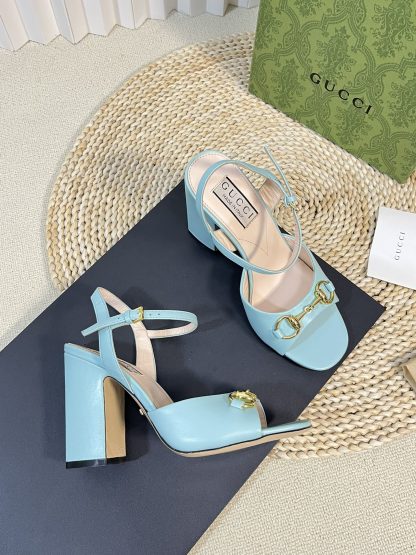 Gucci Double G Horsebit Sandals for Women - Image 4