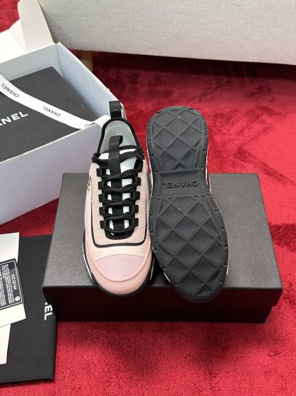 Chanel men's and women's couple's skin color mix and match classic casual sports shoes - Image 4