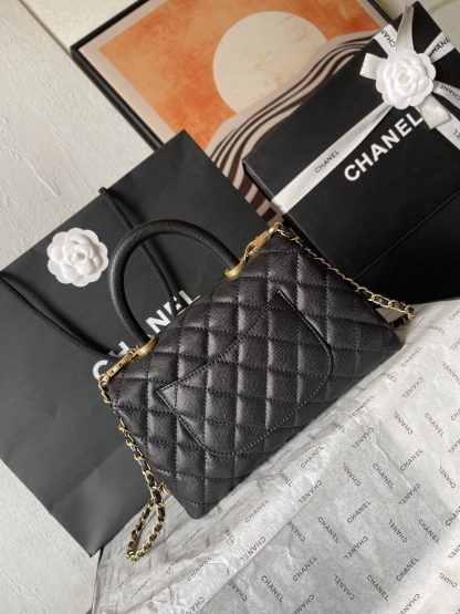 Chanel Coco Handle classic handbag with flap - Image 4