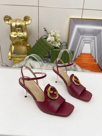Gucci high heel sandals - Image 4