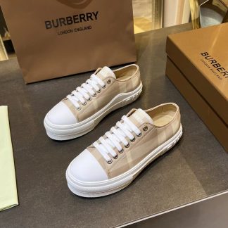 Burberry Vintage Check Cotton Sneakers