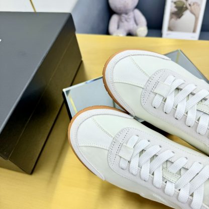 Chanel classic off-white mix and match classic fashion casual sneakers - Image 4