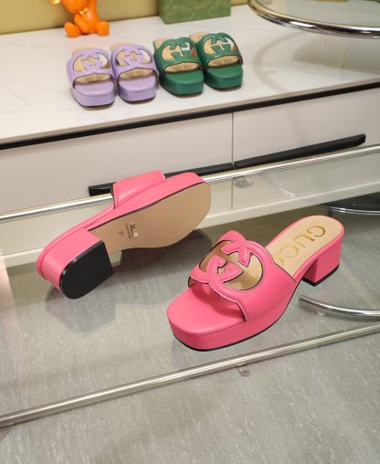 Gucci platform slippers - Image 5