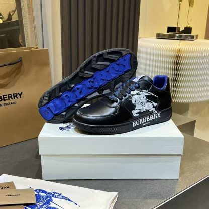 Burberry Classic Shape Patterned Sneakers - Image 5