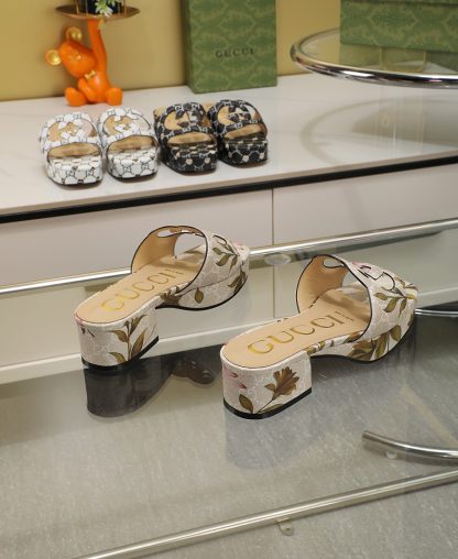 Gucci platform slippers - Image 5