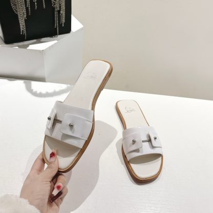 Christian Louboutin casual one-strap flat sandals - Image 4