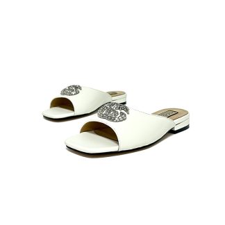 Gucci stunning rhinestone slippers