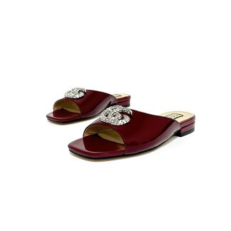 Gucci stunning rhinestone slippers