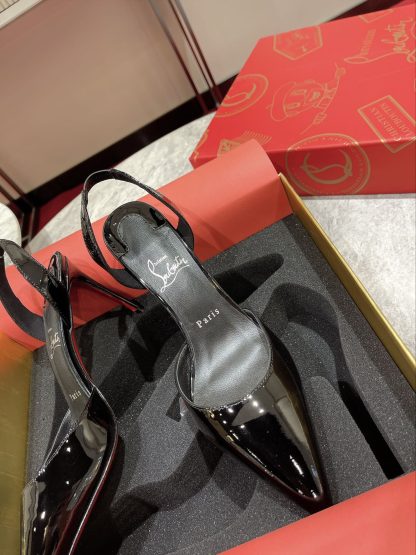 Christian Louboutin exquisite glossy high-heeled shoes - Image 3