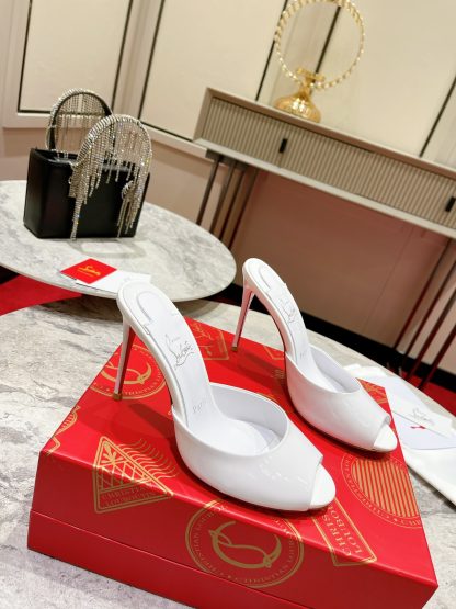 Christian Louboutin exquisite peep-toe high heels - Image 4
