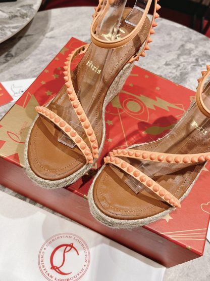 ChristianLouboutin wedge sandals - Image 4