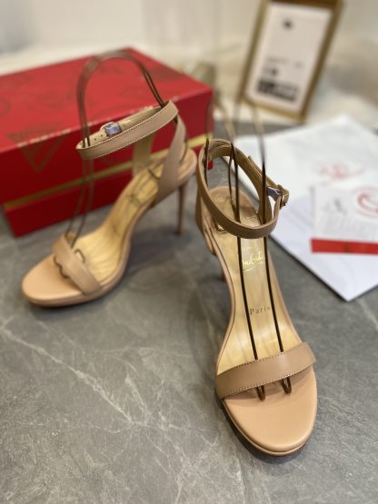 ChristianLouboutin platform sandals high heels