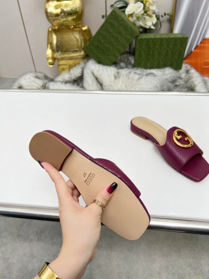 Gucci flat slippers - Image 5