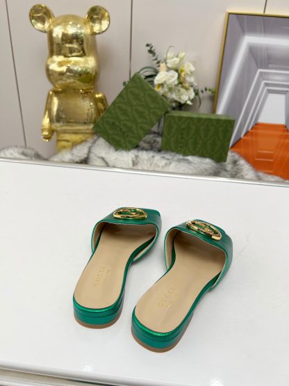 Gucci flat slippers - Image 5