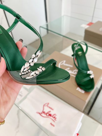 ChristianLouboutin new diamond sandals and high heels - Image 4