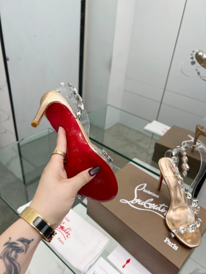 ChristianLouboutin new diamond sandals and high heels - Image 5