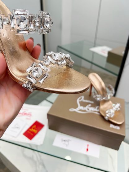 ChristianLouboutin new diamond sandals and high heels - Image 5