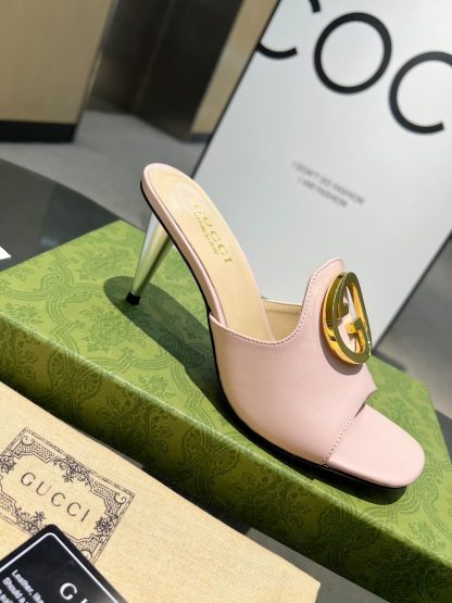 Gucci's classic high-heeled slippers are a must-have for summer - Image 4