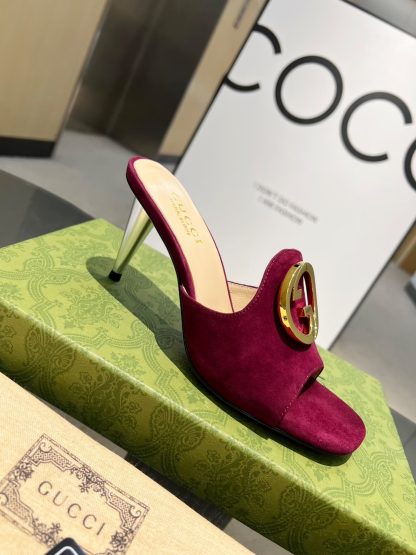 Gucci's classic high-heeled slippers are a must-have for summer - Image 4