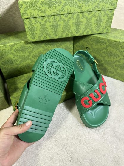 Gucci cross-over slide sandals - Image 5
